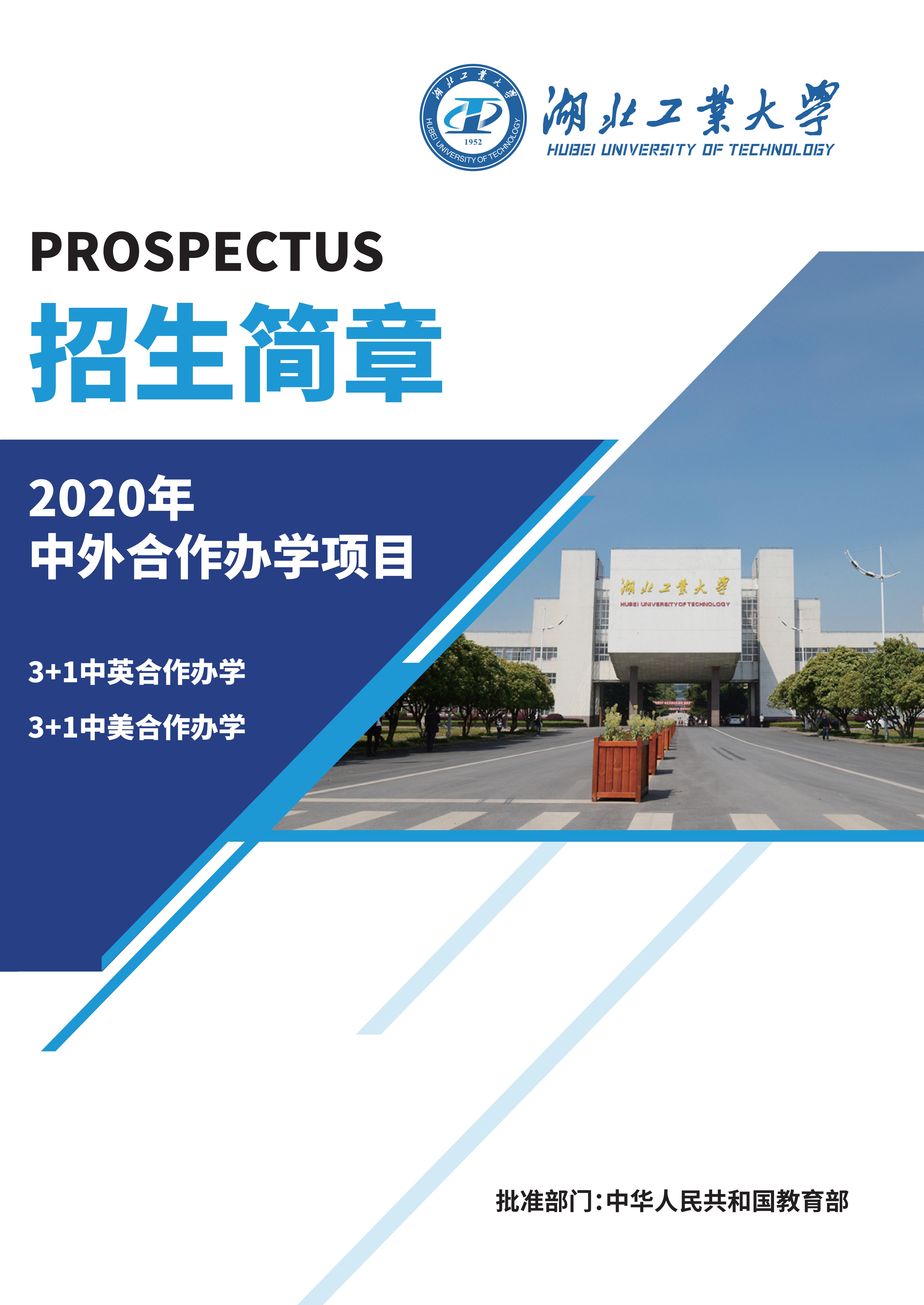 【招生宣传之窗】2020年中外合作办学项目招生简章